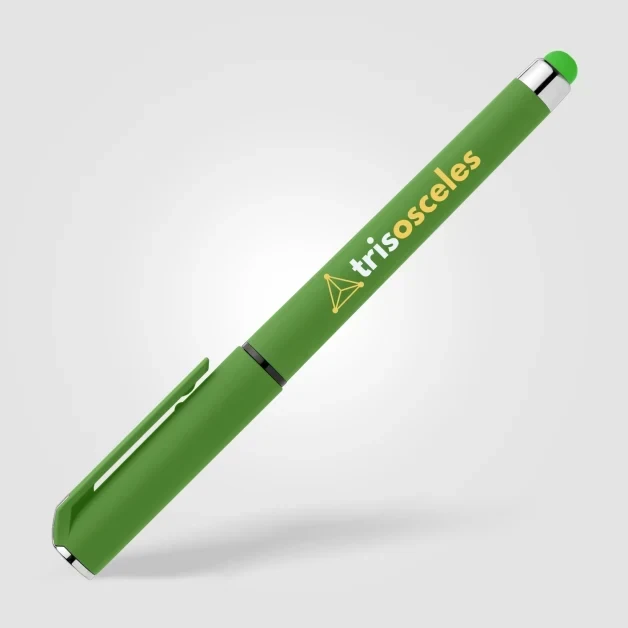 Islander Recycled Plastic Brights Gel Grip Pen