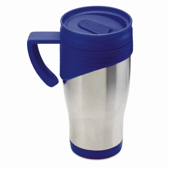 Stainless steel travel mug