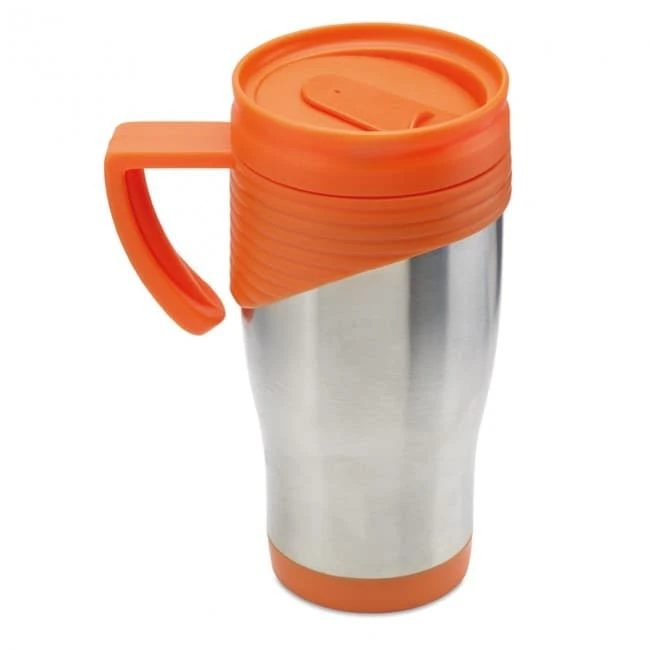 Stainless steel travel mug