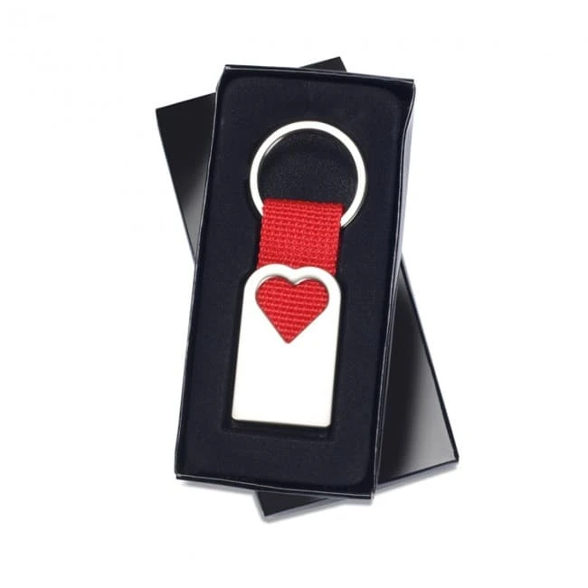 Heart Metal Keyring