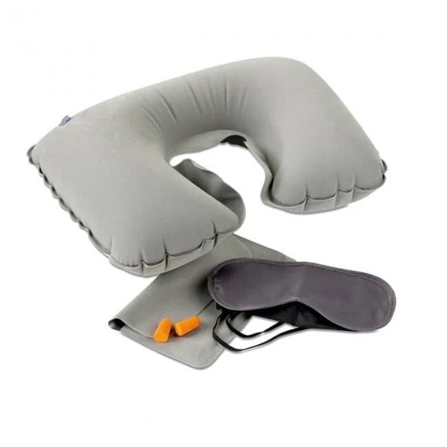 Travel Set With Pillow Eye Mask Plugs