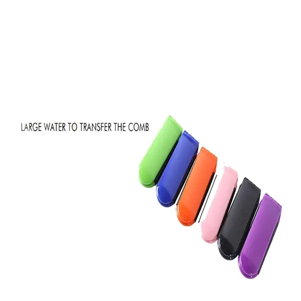 Plastic Hair comb with mirror