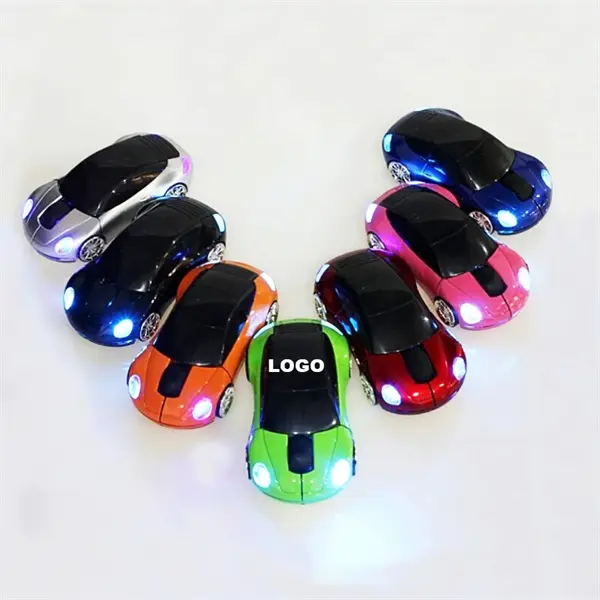 Cool Sport Car Shape Mouse 2.4GHz Wireless Computer Mouse O