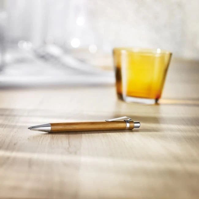 Bamboo Automatic Ballpen