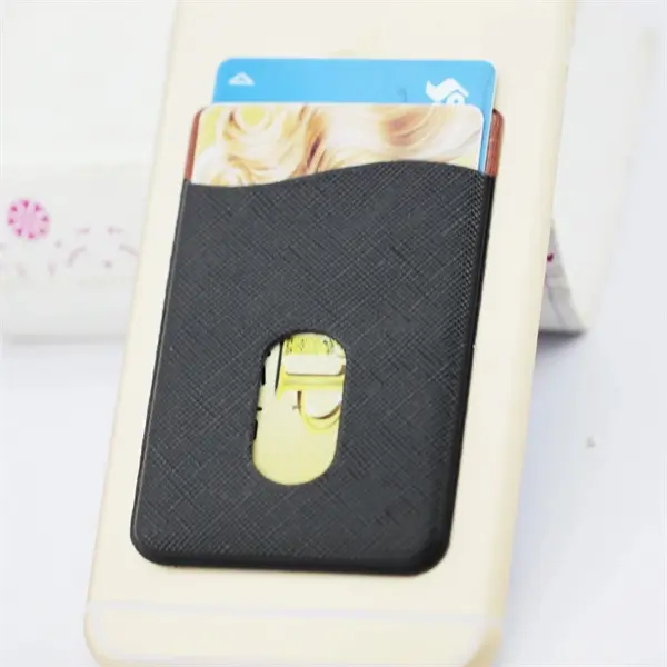 PU phone wallet card sleeve