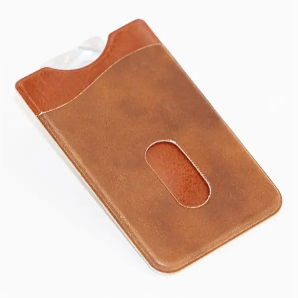 PU phone wallet card sleeve