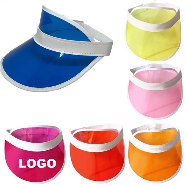 Clear PVC Sun Visor