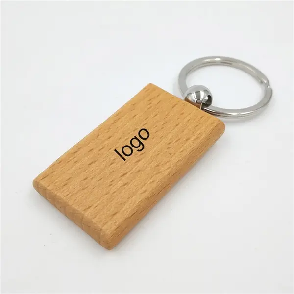 1 3/5" Wooden Keyclasp