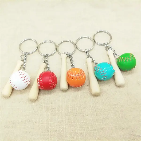 Baseball Keychain
