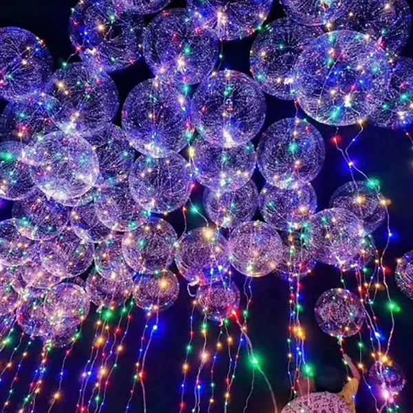 Christmas Light up Hydrogen Balloon