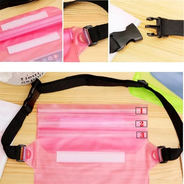 Large capacity waterproof waist bag