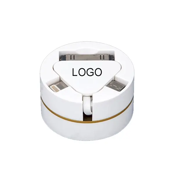 3 In 1 Retractable Charging Cable