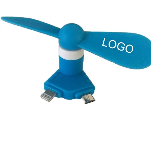 2 In 1 Mini Mobile Fan