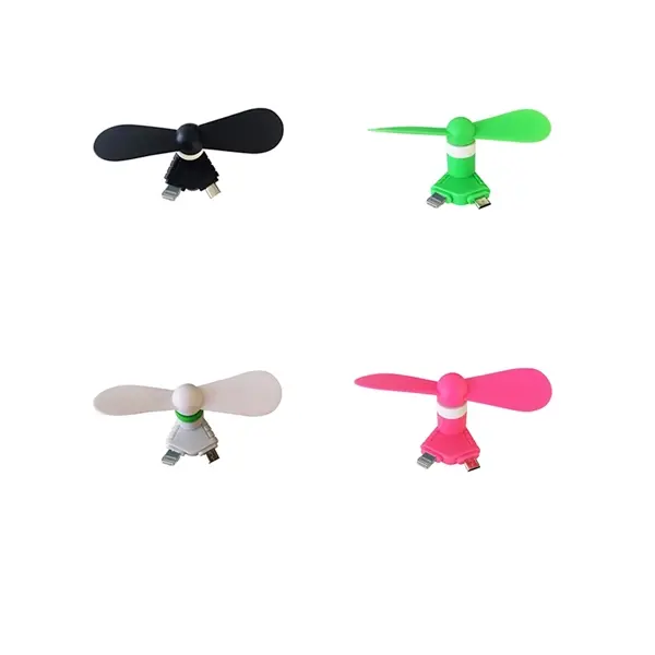 2 In 1 Mini Mobile Fan