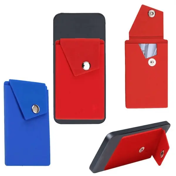 Silicone Phone Wallet / Stand
