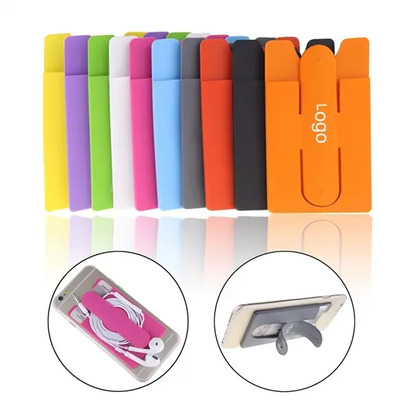 U-shaped silicone telephone cassette holder