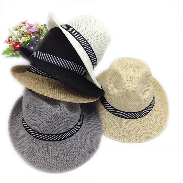 Stylish Topper hat for Cowboy Classic Men's Fedora