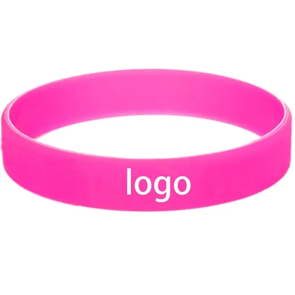 1/2'' Inch Silicone Wristband