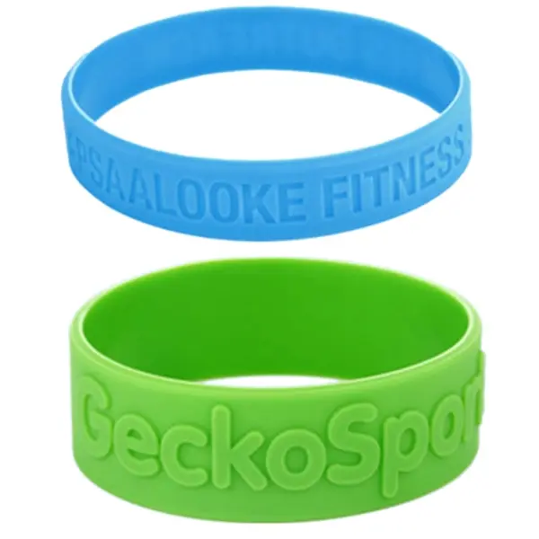 1/2'' Inch Silicone Wristband