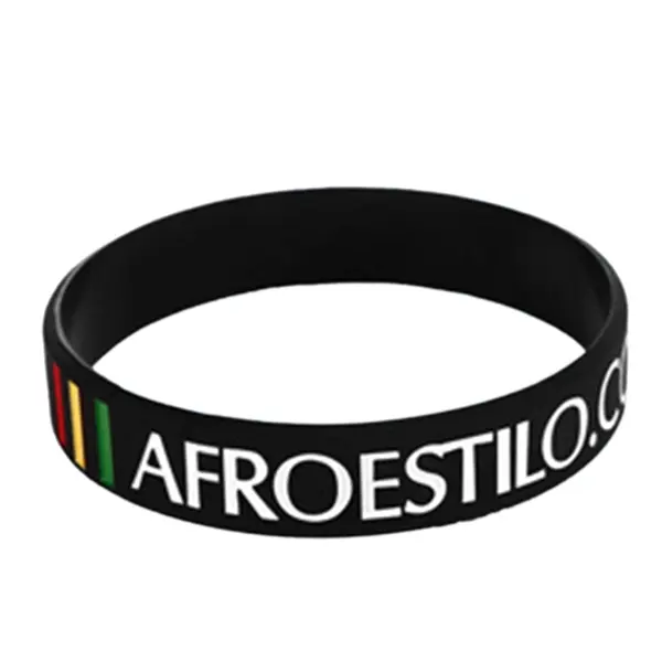 1/2'' Inch Silicone Wristband