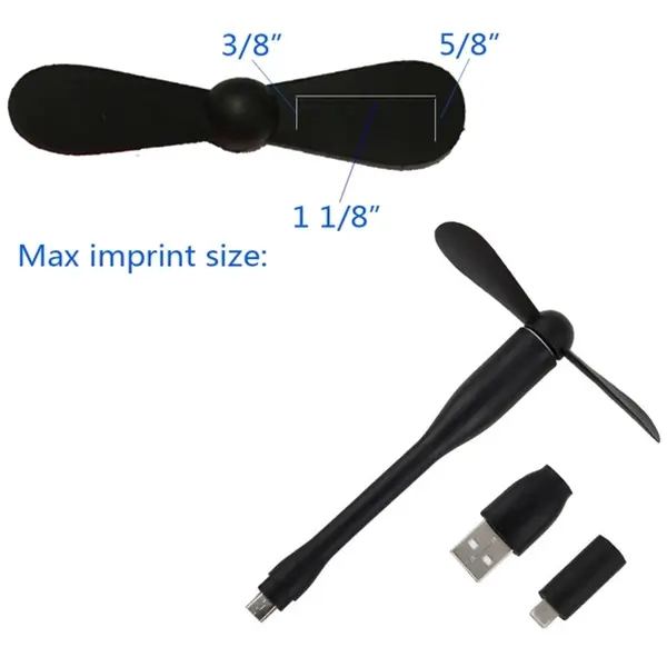 USB Cell Fan 3 in 1