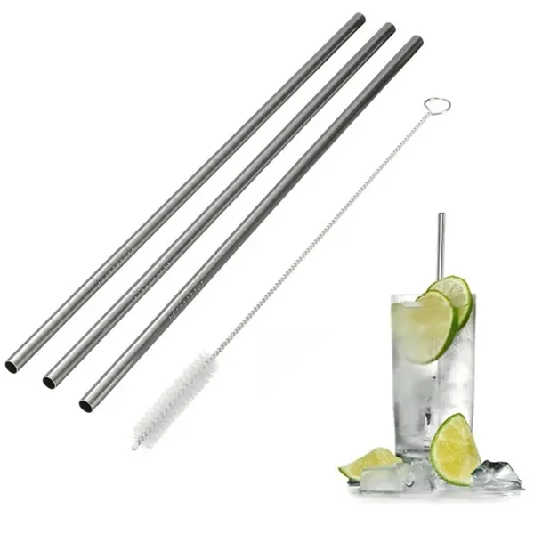 8.5" Steel Straw/Brush