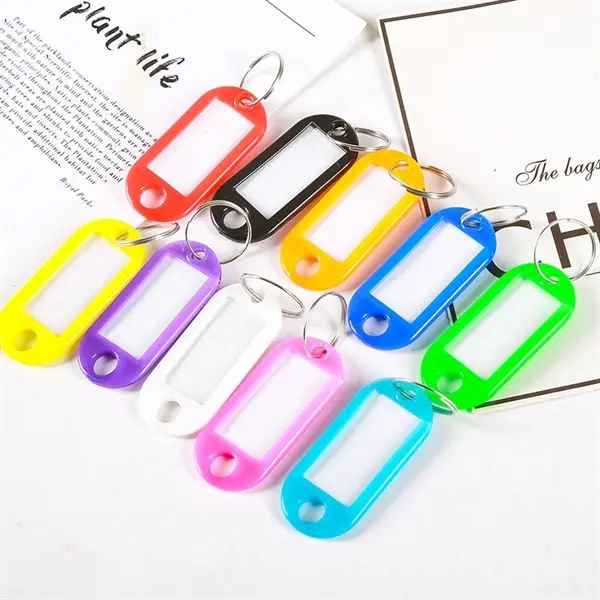 Plastic Key Tag Holder