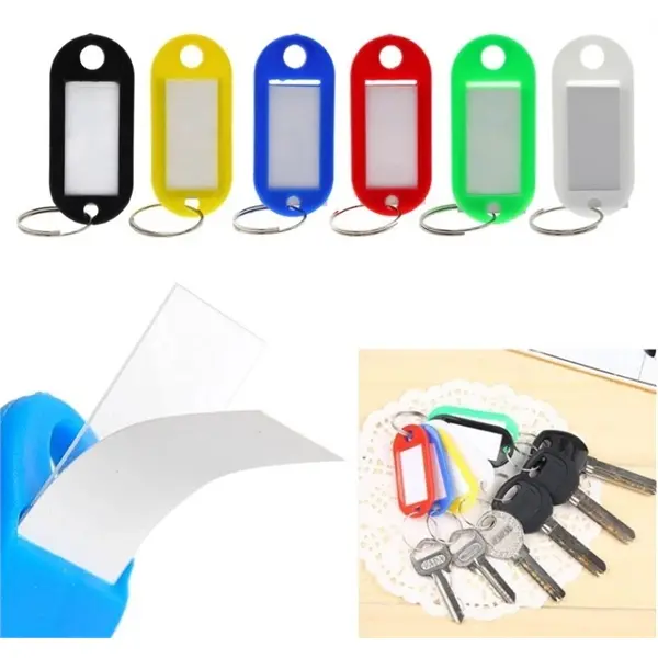 Plastic Key Tag Holder