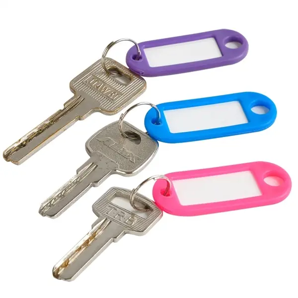 Plastic Key Tag Holder