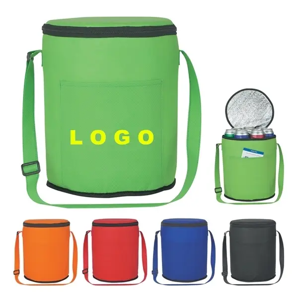 Non-Woven Round Kooler Bag