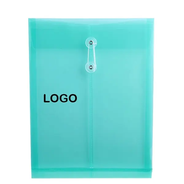 Plastic A4 Drawstring Envelope Document