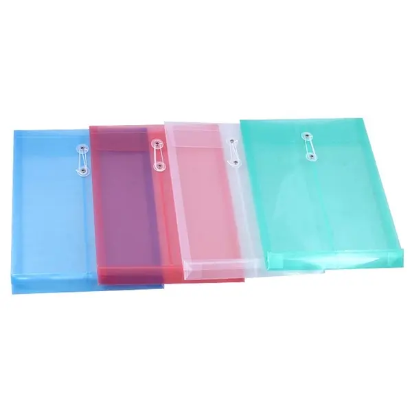 Plastic A4 Drawstring Envelope Document
