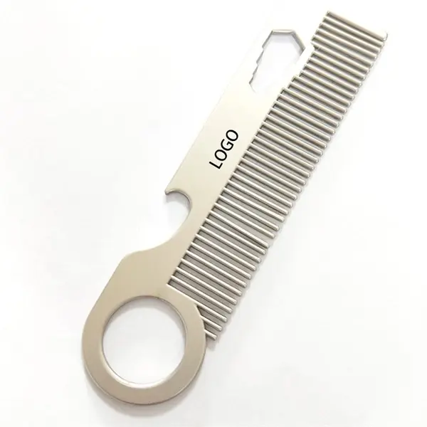 Tumble Metal Comb "The Revolve" with Bottle Opener