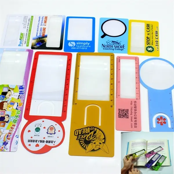Promotional Bookmark Magnifying Glass