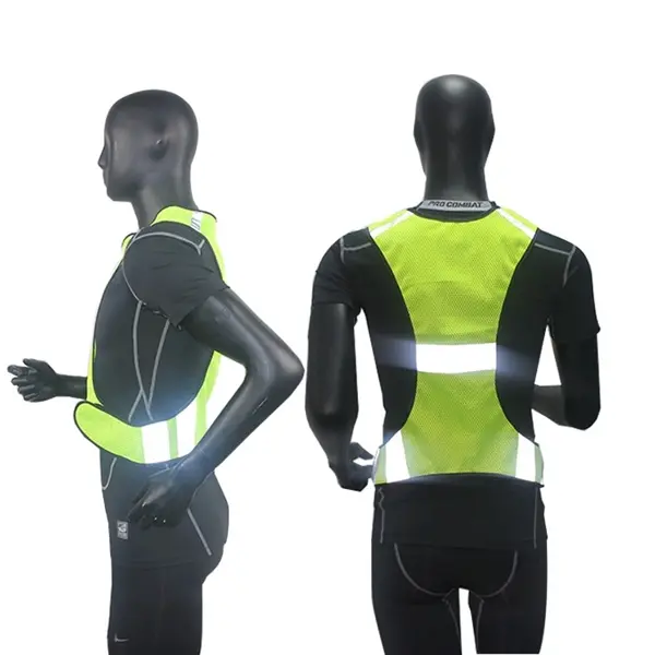 Night running and cycling reflective vest
