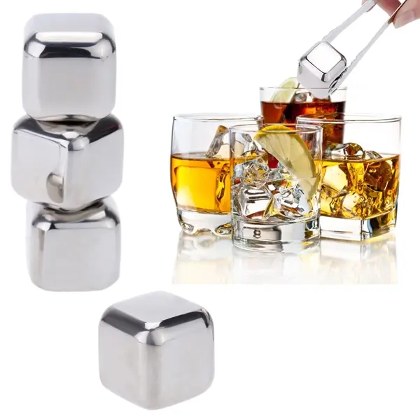 Stainless Ice Cubes
