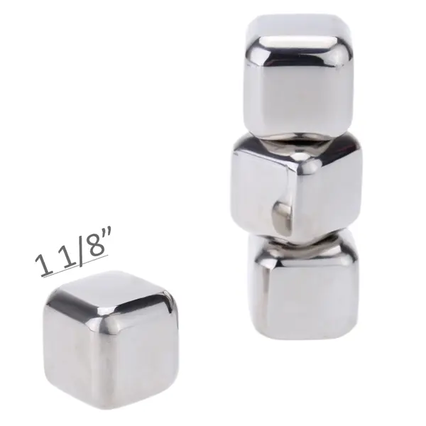 Stainless Ice Cubes
