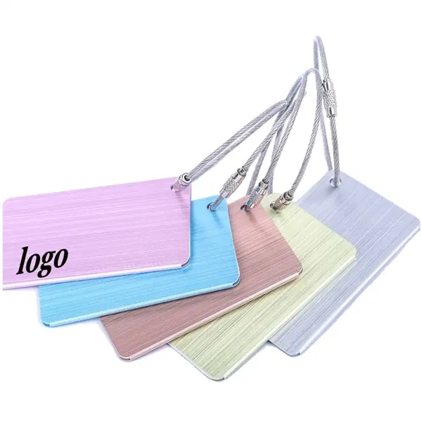 Alloy Luggage Tag