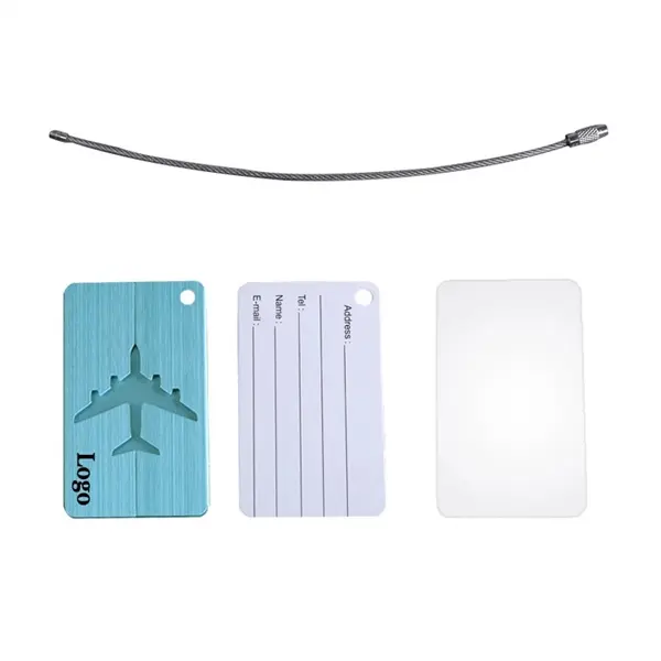 Alloy Luggage Tag