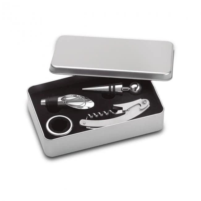 Wine Set In Tin Box
