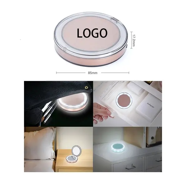 Folding Travel Compact Mirror USB