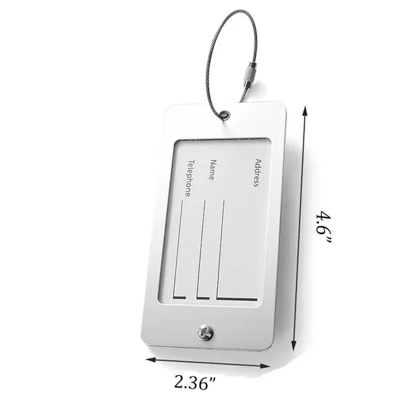 Metal Luggage Tag
