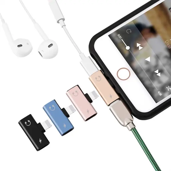2 in 1 Lightning Splitter For Phone