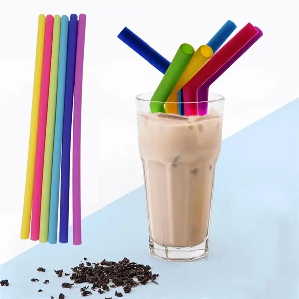 Foldable Silicone Reusable Straws