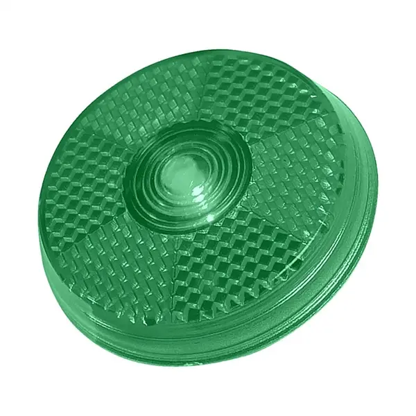 Round Blinking Safety Light With Back Clip