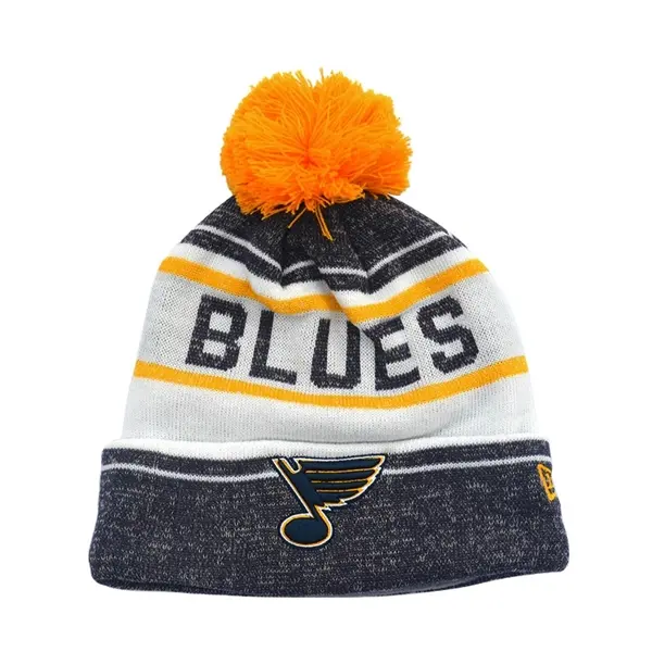 Custom Cuffed Pom Beanies