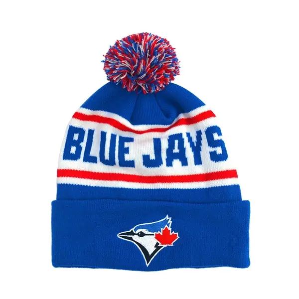 Custom Cuffed Pom Beanies