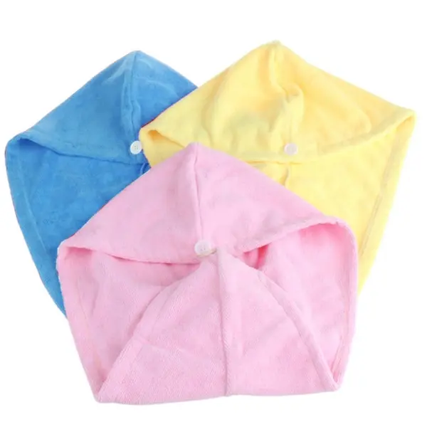 Microfiber Quick Drying Hair Shower Cap