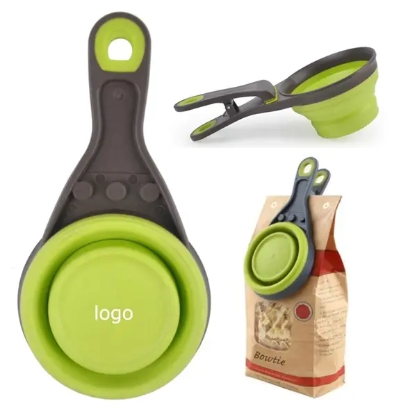 3 in 1 Pet Food Scoop&Closure Clip