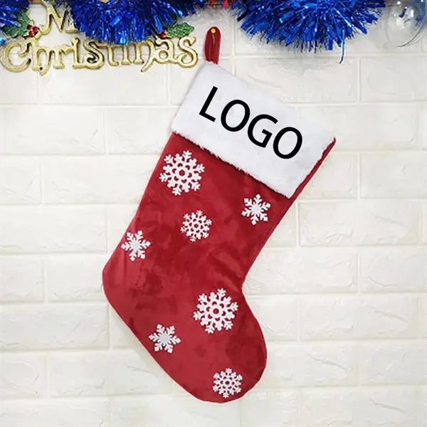 Snowflake Christmas stockings
